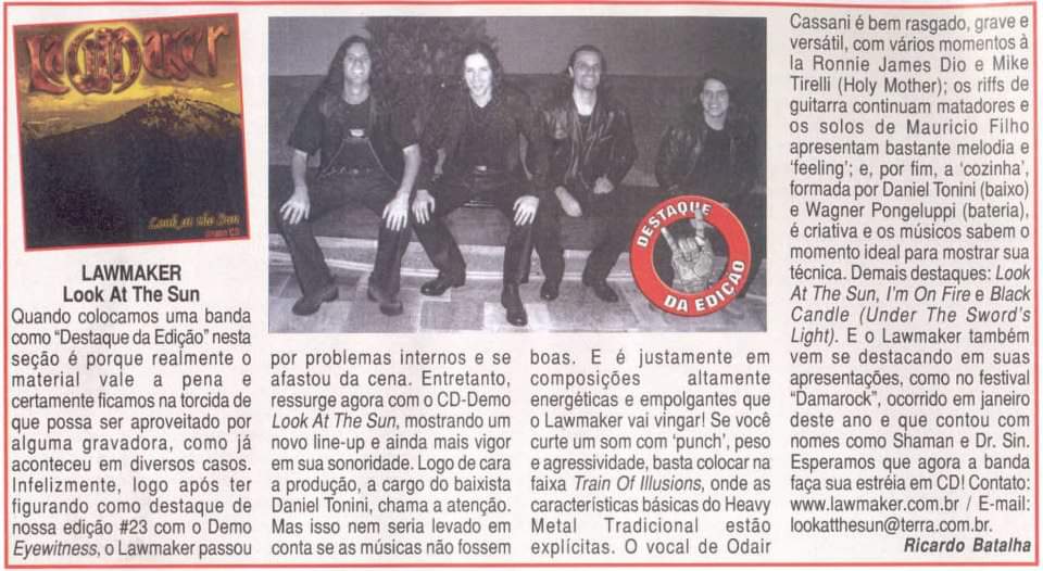 Matéria Lawmaker Roadie Crew
