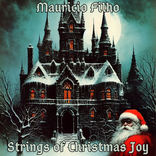 Capa do Single Strings of Christmas Joy